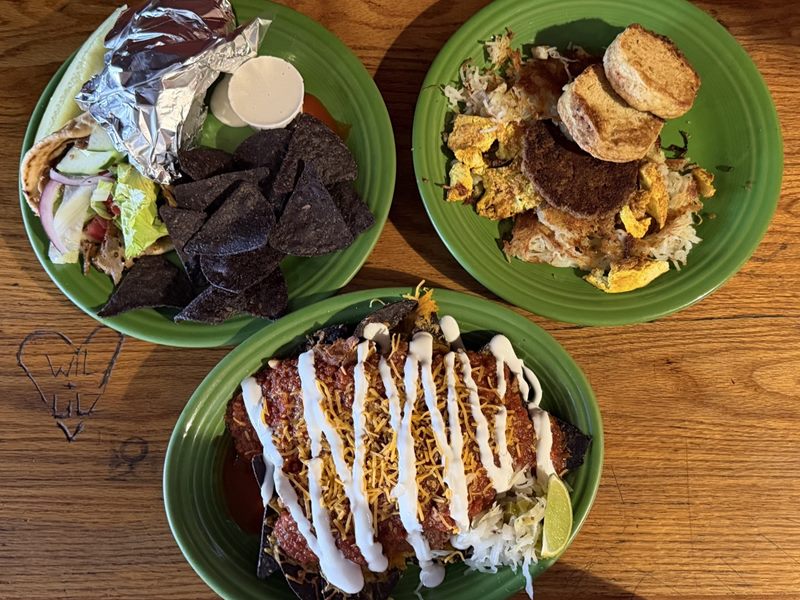 Hard Times Cafe food